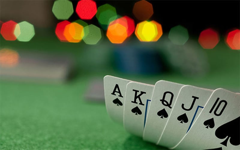 Sảnh Poker được thiết lập chuyên nghiệp