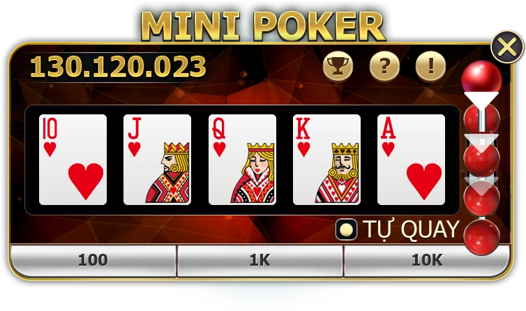 Nổ Hũ Mini Poker Fun88 Là Gi?