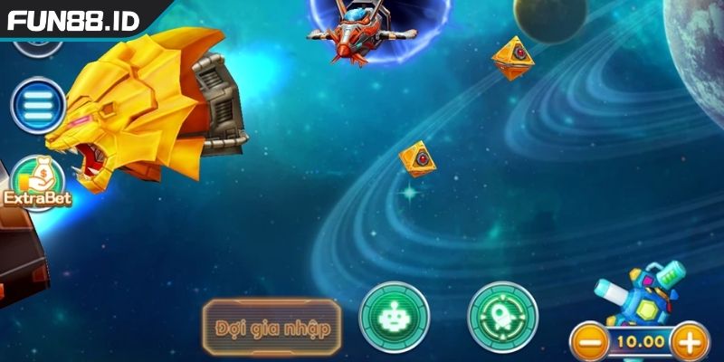 Bắn Cá Vũ Trụ FUN88 Siêu Phẩm Giải Trí Hấp Dẫn Nhất Năm 2025 3 Chọn súng phù hợp với loại sinh vật để nhận thưởng