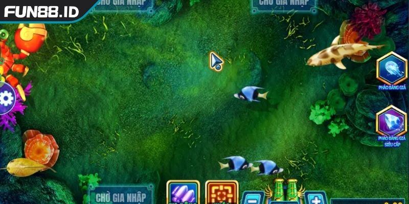 Hệ thống vũ khí trong Săn Cá Long Vương tại FUN88