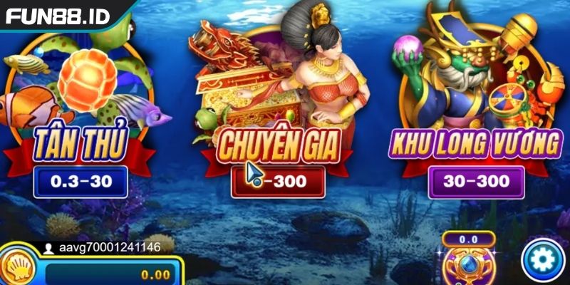 Khám phá tựa game Bắn Cá Long Vương FUN88