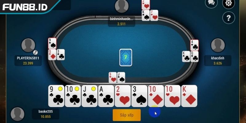 Ghi nhớ quân đã đánh khi chơi Phỏm FUN88